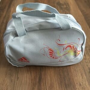 Adidas Sky Blue Duffel with Vibrant Design